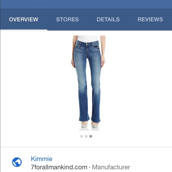 7 for all mankind Kimmie jeans - Picture 4 of 7